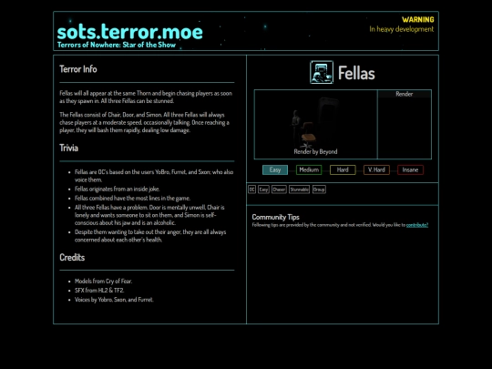 compendium/fellas screenshot