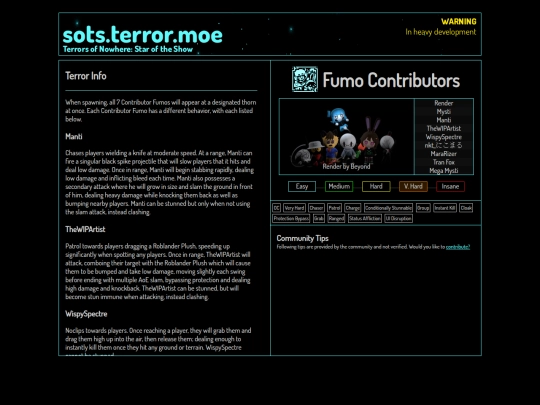 compendium/fumocontributors screenshot