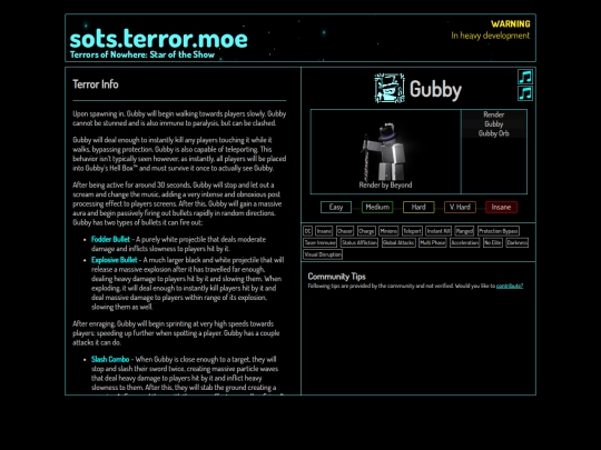 compendium/gubby screenshot