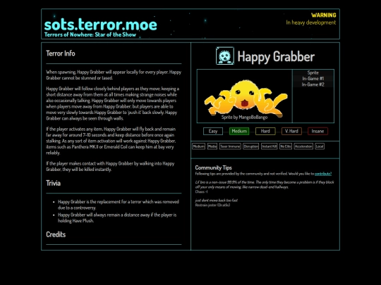 compendium/happygrabber screenshot