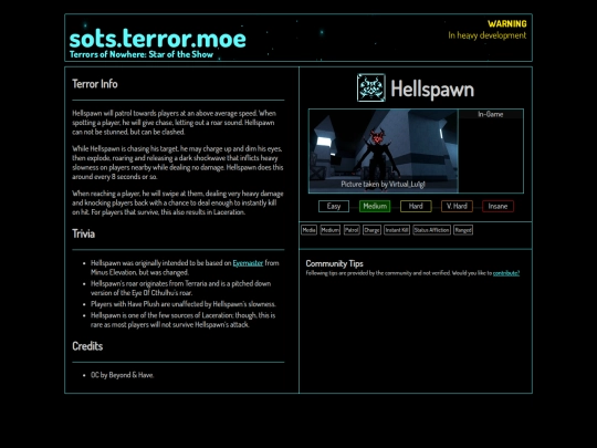compendium/hellspawn screenshot