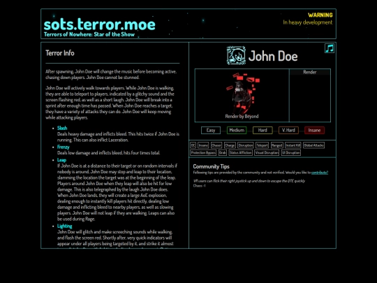 compendium/johndoe screenshot