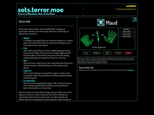 compendium/maud screenshot