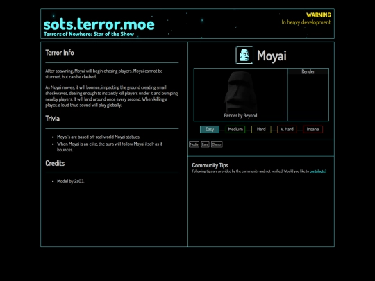 compendium/moyai screenshot