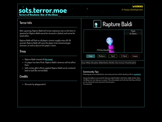 compendium/rapturebaldi screenshot