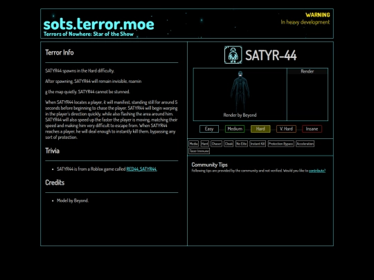 compendium/satyr44 screenshot