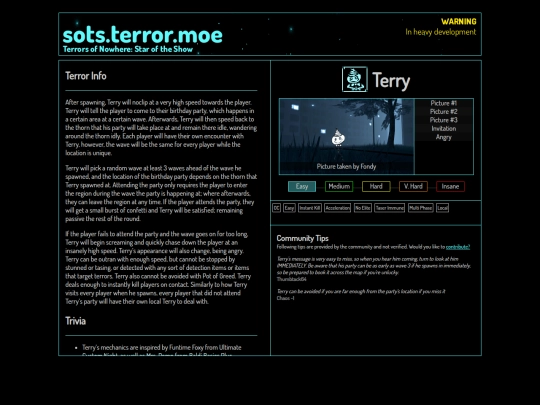 compendium/terry screenshot