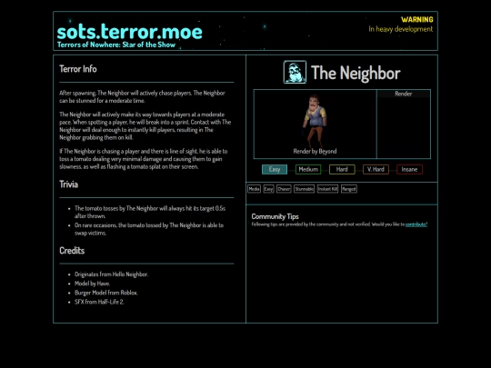 compendium/theneighbor screenshot
