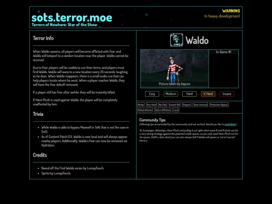 compendium/waldo screenshot