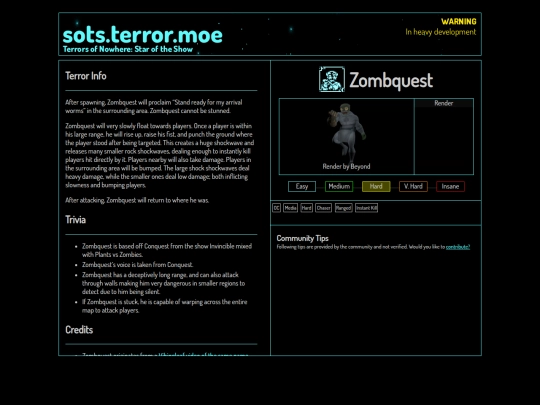 compendium/zombquest screenshot