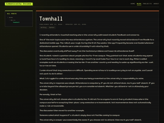 blog/townhall-meeting screenshot