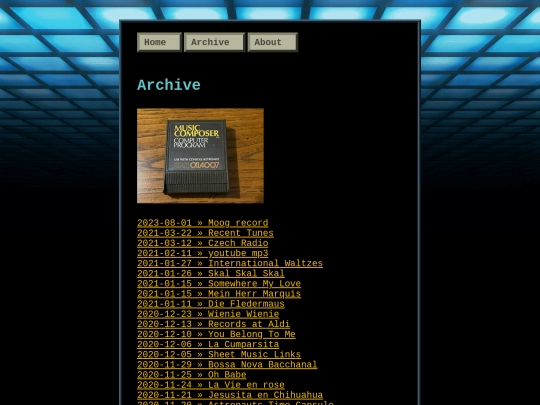 archive screenshot
