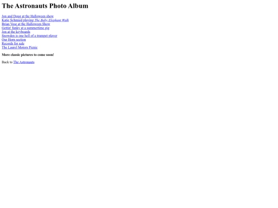 astronautsweb/astronautsweb/photos screenshot