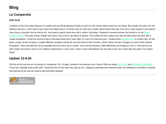blog screenshot