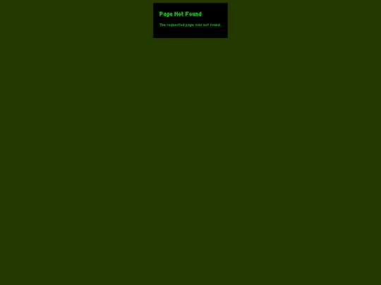 not_found screenshot