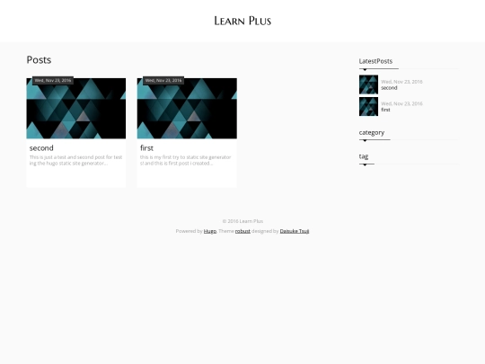categories screenshot