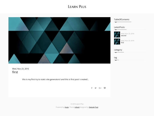 post/first screenshot