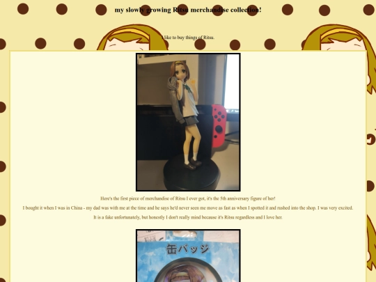 old/merchandise screenshot