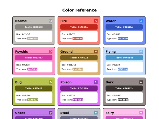 pmd_tt/color_reference screenshot