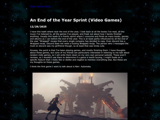 journal/JE11 screenshot