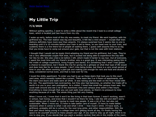 journal/JE17 screenshot