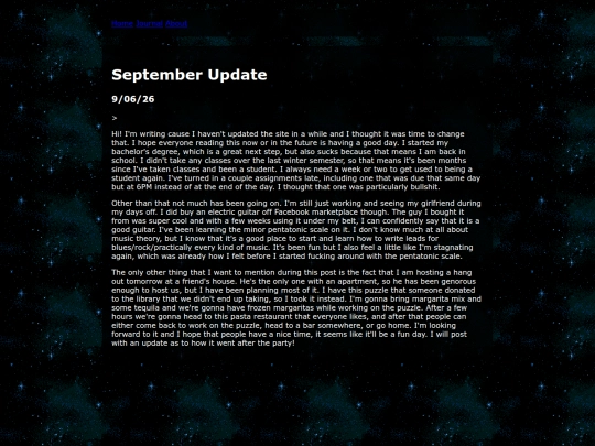 journal/JE20 screenshot