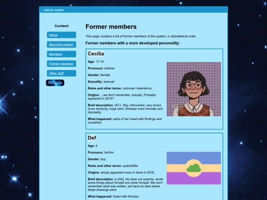 former screenshot