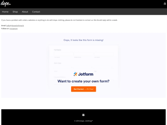 contact screenshot