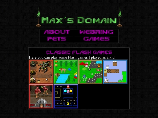 games screenshot