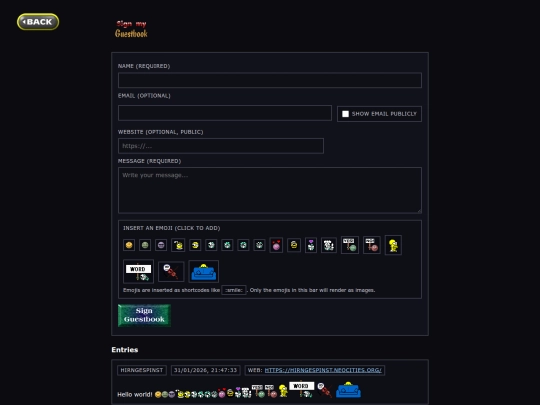 home/rooms/test screenshot