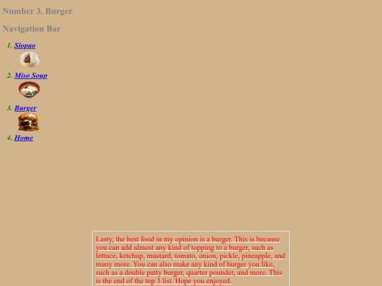 burger screenshot