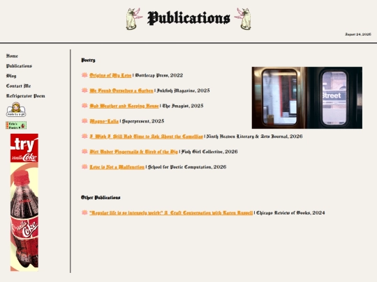 publications screenshot