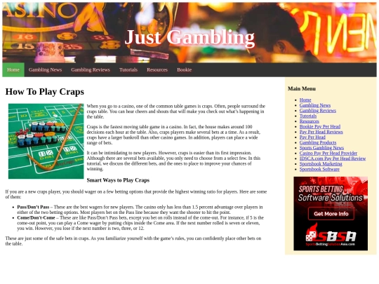 how-to-play-craps screenshot