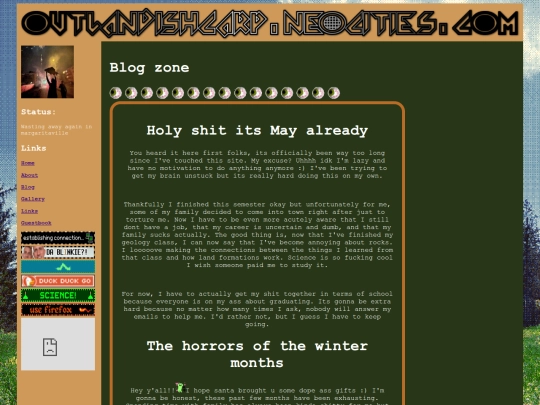 blog screenshot