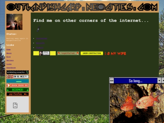 links screenshot