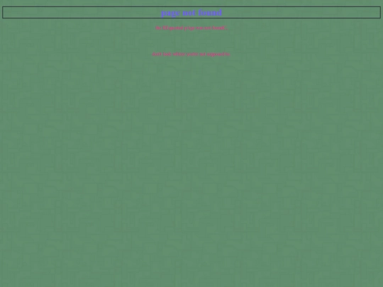 not_found screenshot