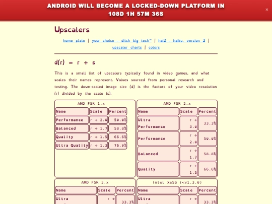 upscalers screenshot
