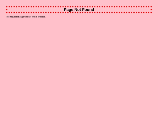 not_found screenshot