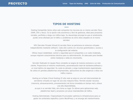 hosting screenshot