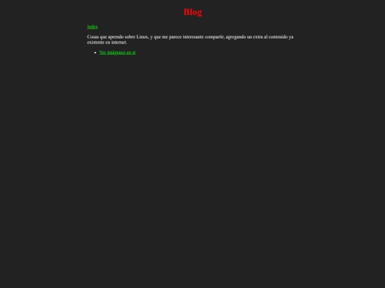 blog screenshot