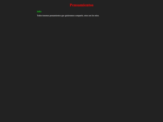 pensamientos screenshot