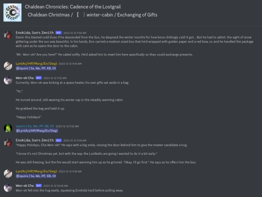 Pre-Reset_Threads/winter-cabin - Exchanging of Gifts screenshot
