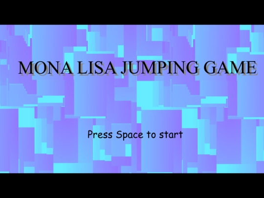 Mona Lisa Jumping Game screenshot