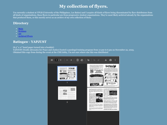 flyers screenshot