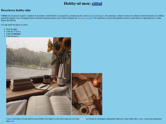 Hobby-ul meu screenshot