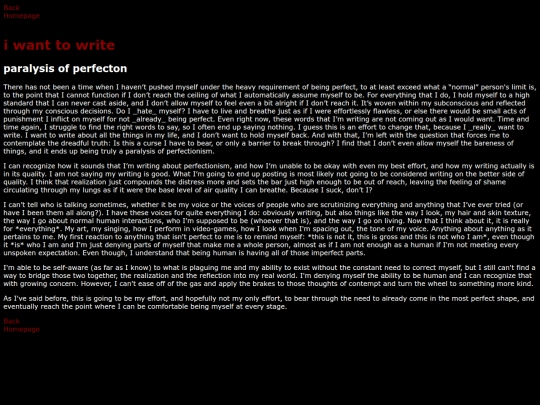 articless/iwanttowrite screenshot
