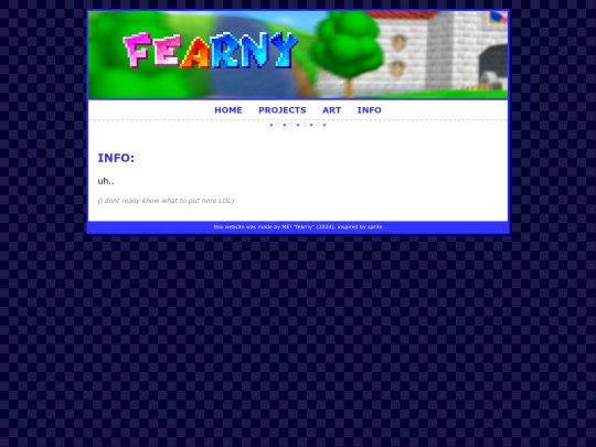 info screenshot