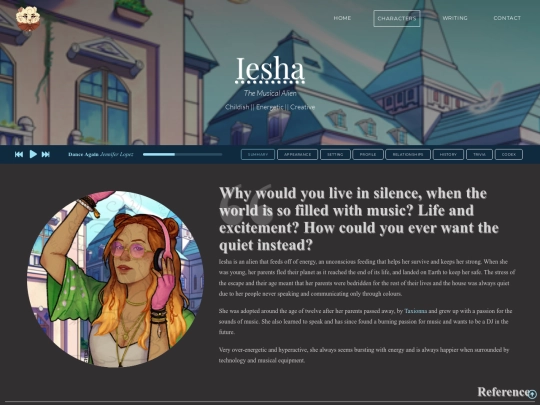 characters/Iesha screenshot