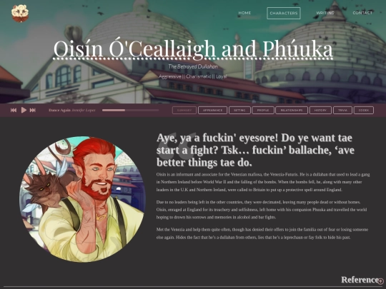 characters/Oisin screenshot