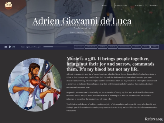 characters/Templates/TheusTemplate screenshot